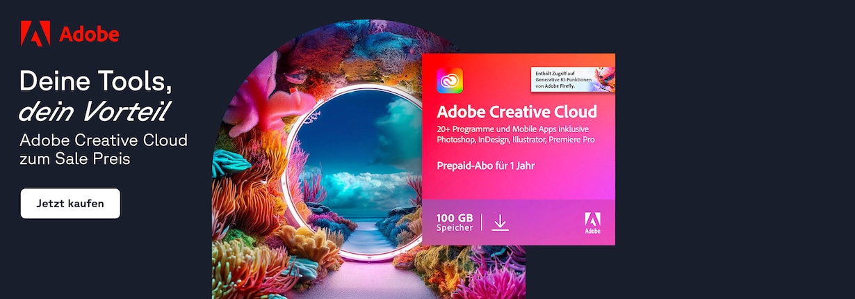 Adobe Creative Cloud: Jetzt zum SALE Preis!