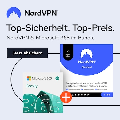 Kauf dir jetzt NordVPN & Microsoft 365 im Bundle