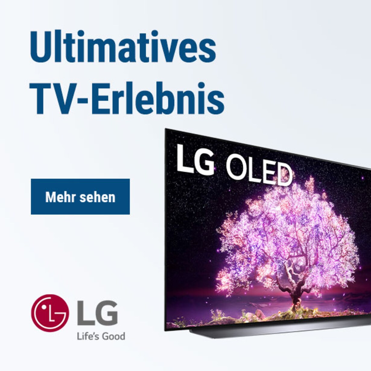 Zum LG-Fernseher bei Cyberport