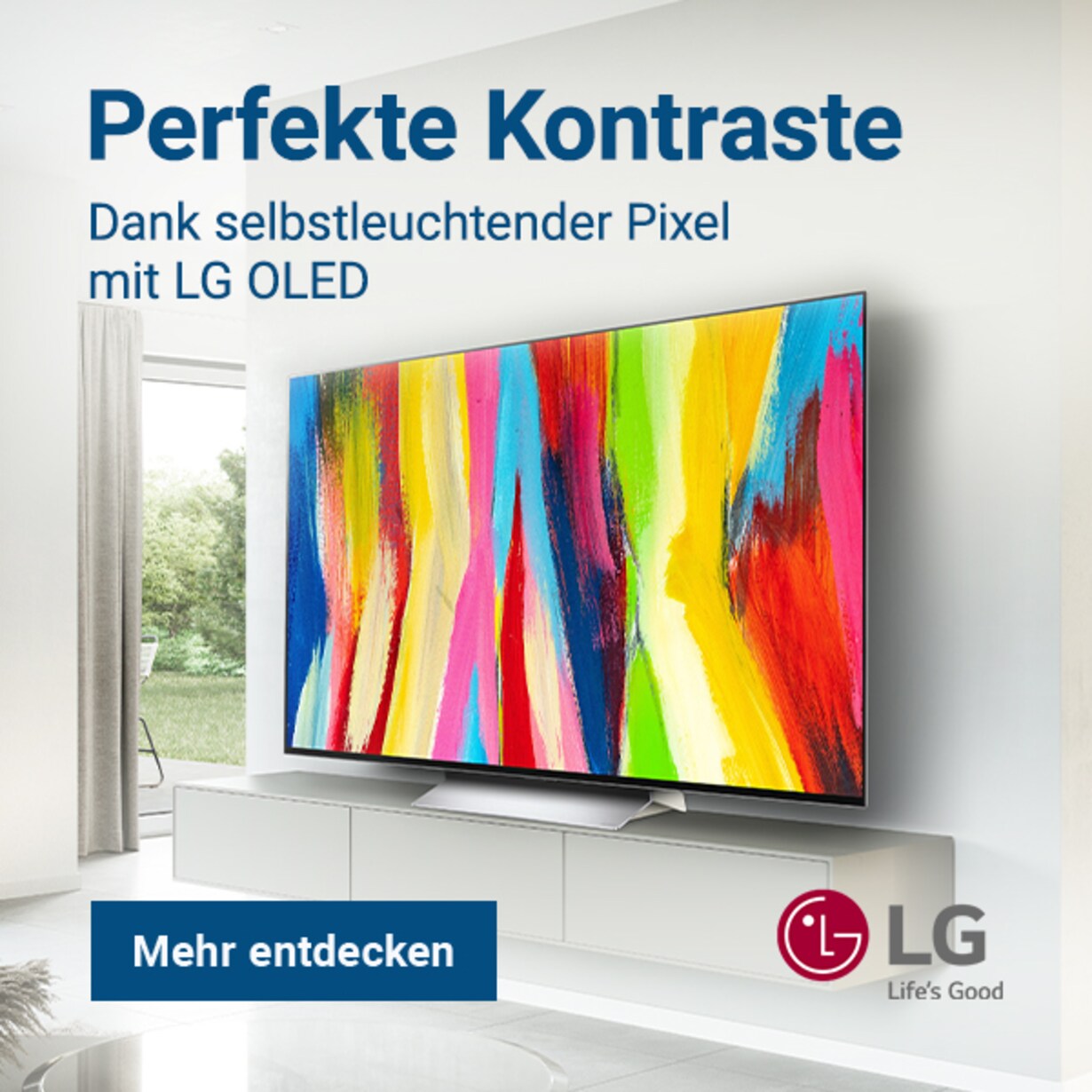 Zum LG-Fernseher bei Cyberport