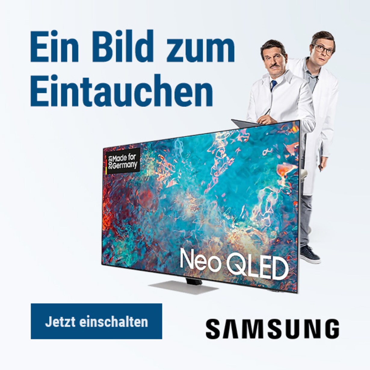 Zum Samsung QLED Fernseher bei Cyberport