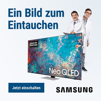 Zur den Neo-QLED-Fernsehern von Samsung