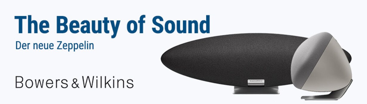 Zu den Zeppelin von Bowers & Wilkins