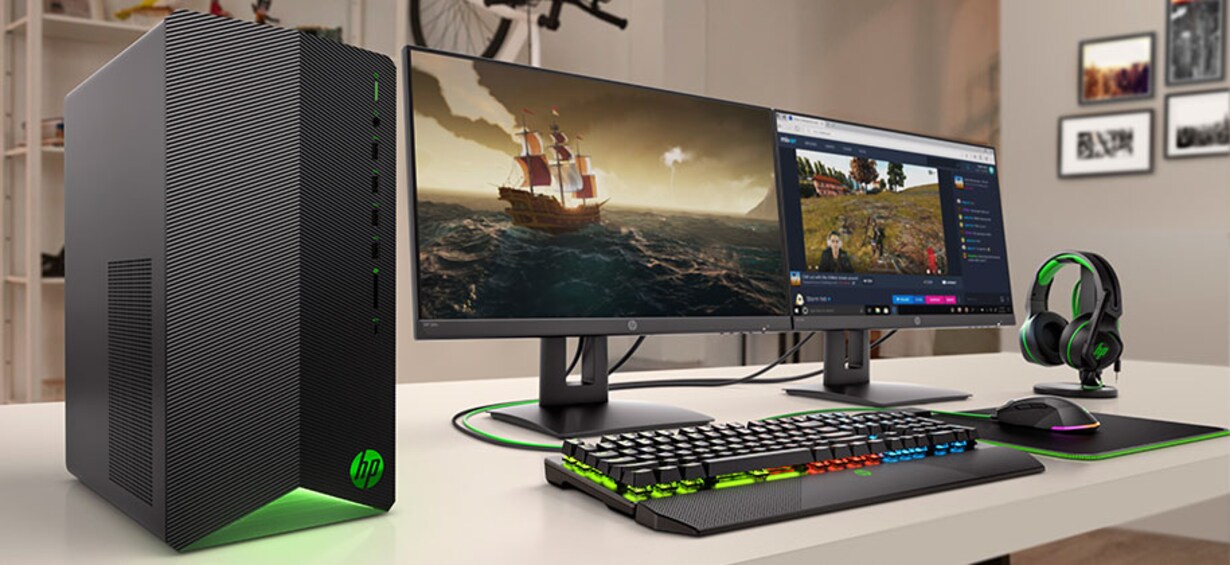 Zu den HP-Gaming-PCs