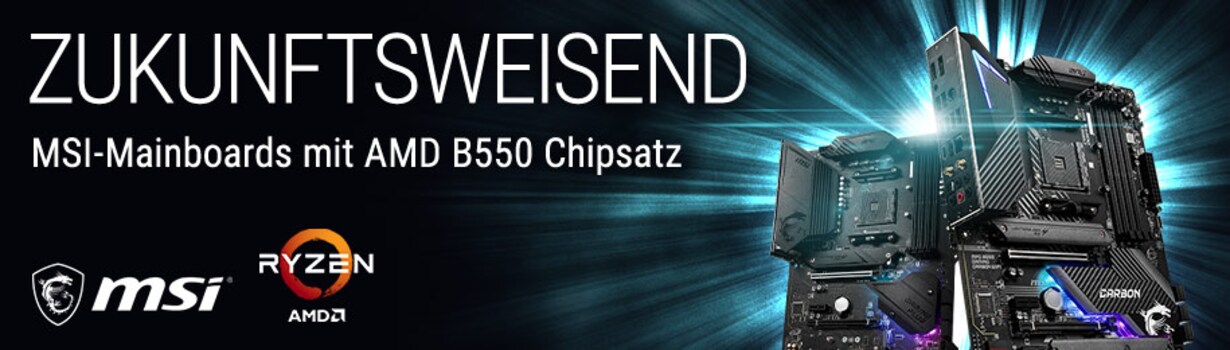 Zu den MSI-Mainboards mit AMD B550-Chipsatz