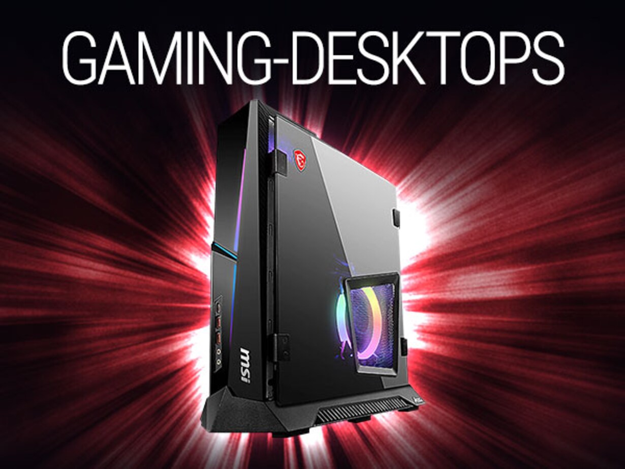 Zu den Gaming-Desktops von MSI