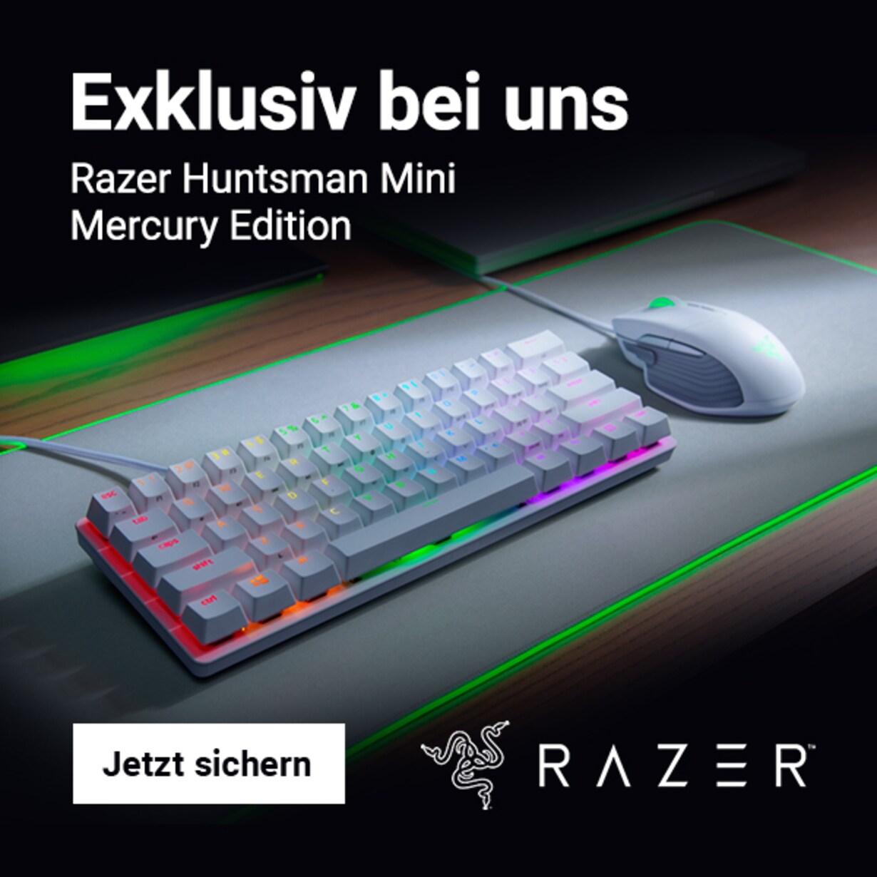 Zu den Gaming-Tastaturen von Razer bei Cyberport