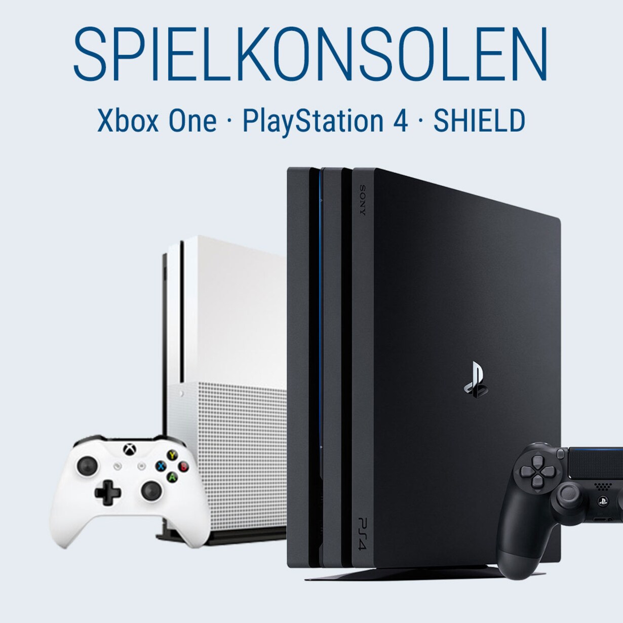 Zu den Spielkonsolen bei Cyberport