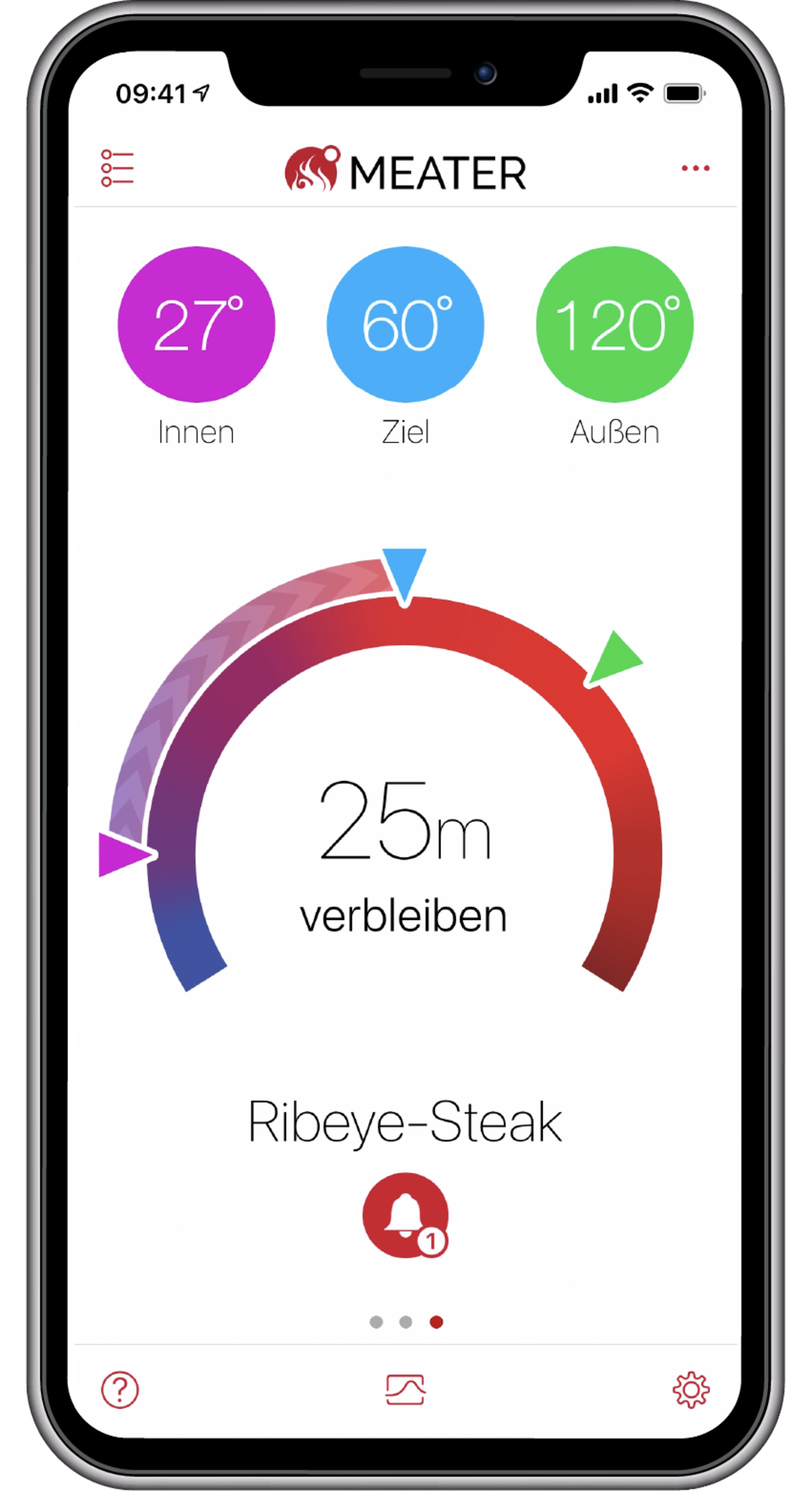 Zu den smarten Fleischthermometern von MEATER