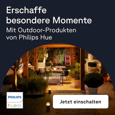 Zu den Outdoor-Produkten von Philips Hue