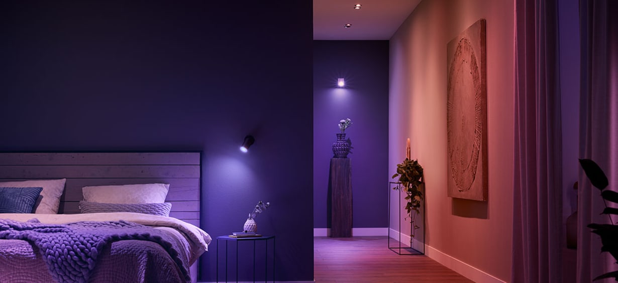 Zu den Innenleuchten von Philips Hue