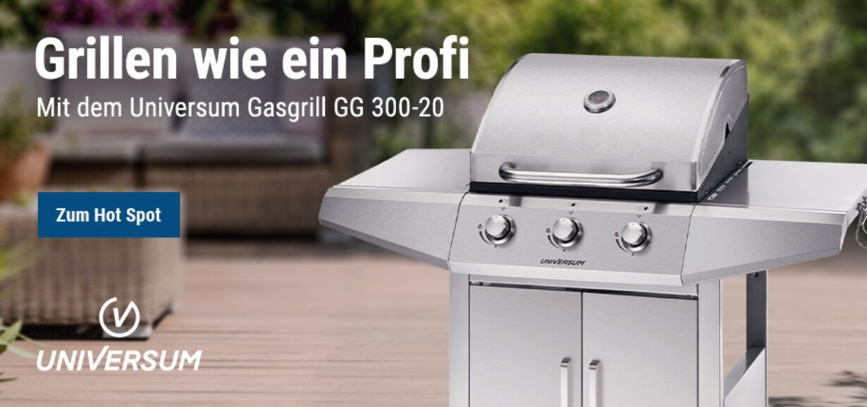 Zum Universum Gasgrill GG 300-20