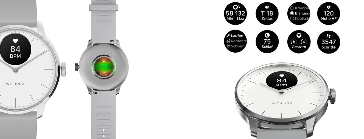 Zu den Hybrid-Uhren von Withings