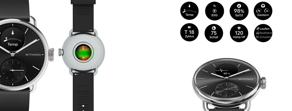 Zu den Hybrid-Uhren von Withings