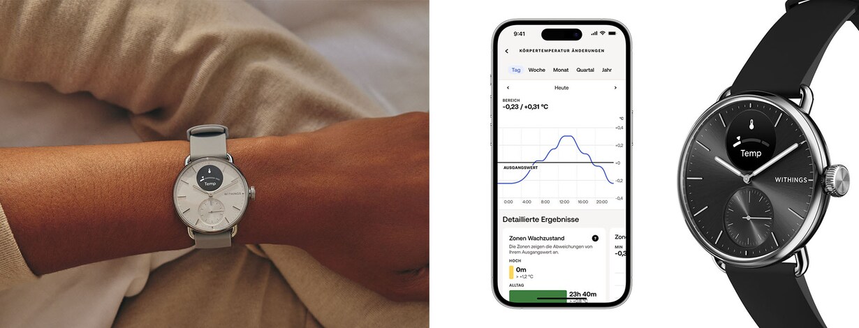 Zu den Hybrid-Uhren von Withings