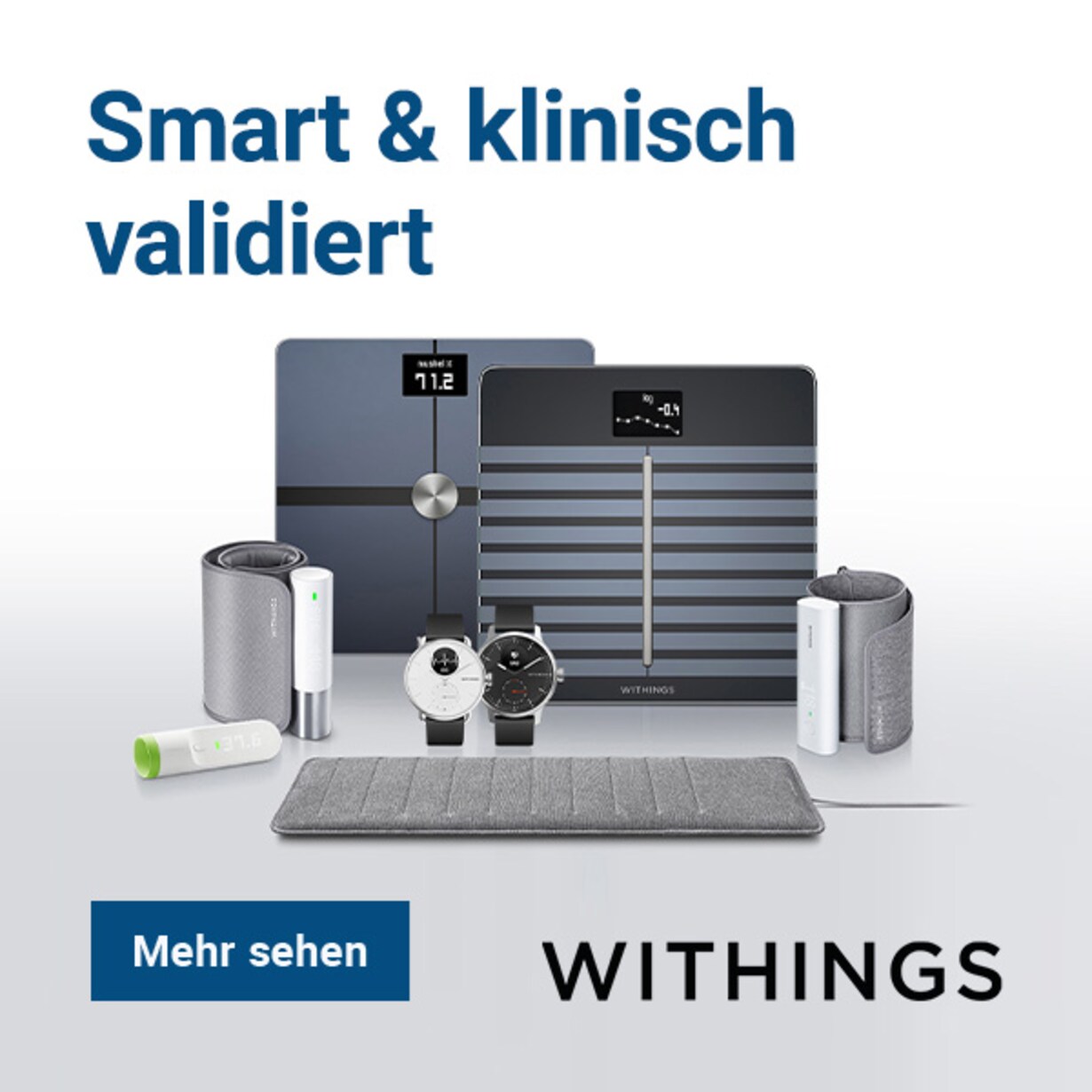 Zu den smarten Gesundheitsprodukten von Withings