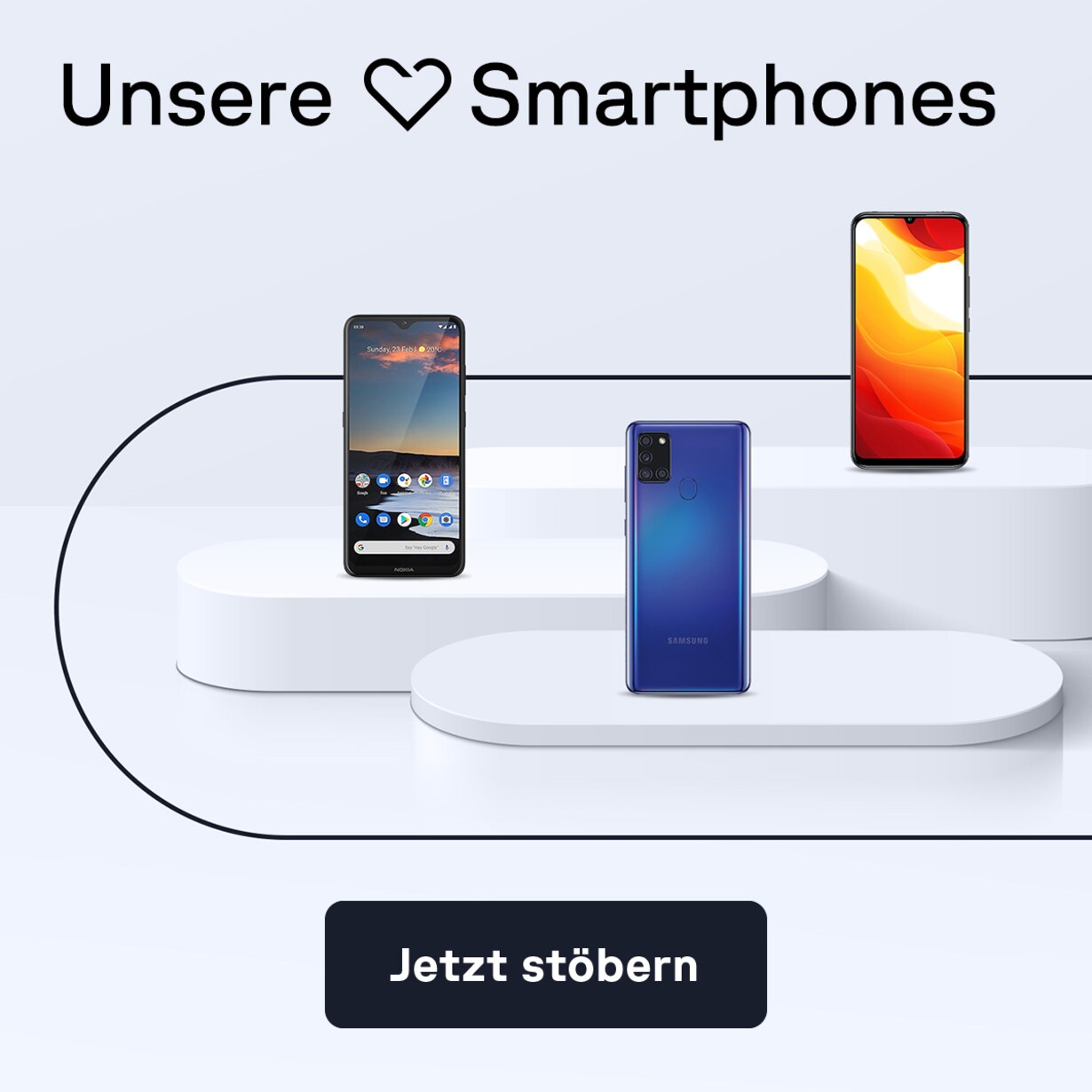 Zu den Smartphones bei Cyberport