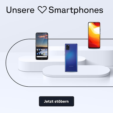 Zu den aktuell beliebtesten Smartphones bei Cyberport