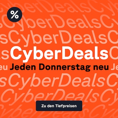 Jetzt die wöchtenlichen CyberDeals entdecken & sparen