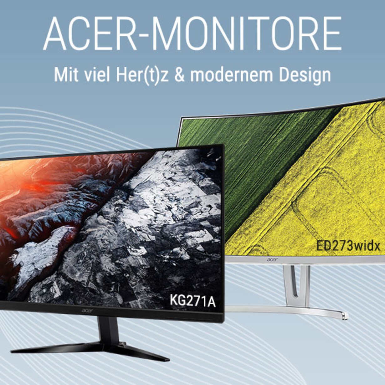 Zu den Acer Monitoren bei Cyberport