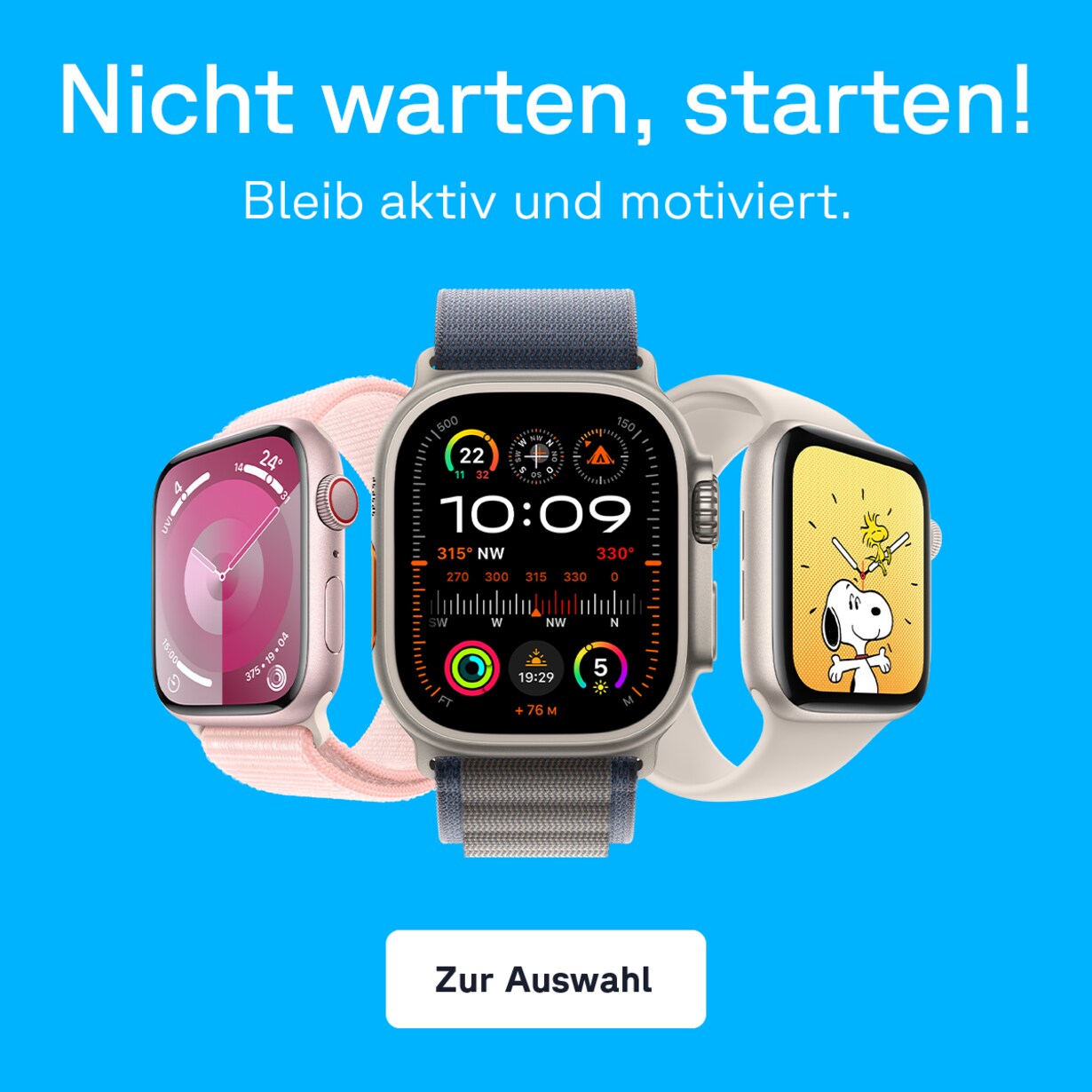 Zu den Smartwatches von Apple bei Cyberport