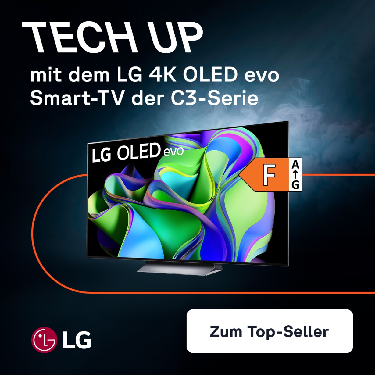 Zu dem Smart-TVs von LG bei Cyberport