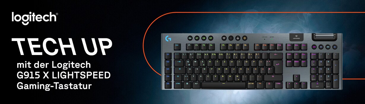 Zur G915 X LIGHTSPEED Gaming-Tastatur