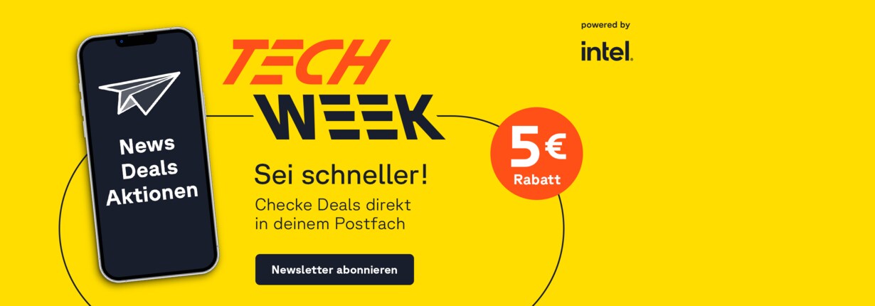 TECH WEEK: Bald gehts los! Jetzt Newsletter abonnieren!