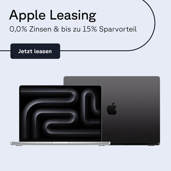 Hier mehr über das Apple Leasing erfahren