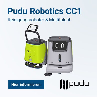 Zum Reinigungsroboter CC1 von Pudu Robotics