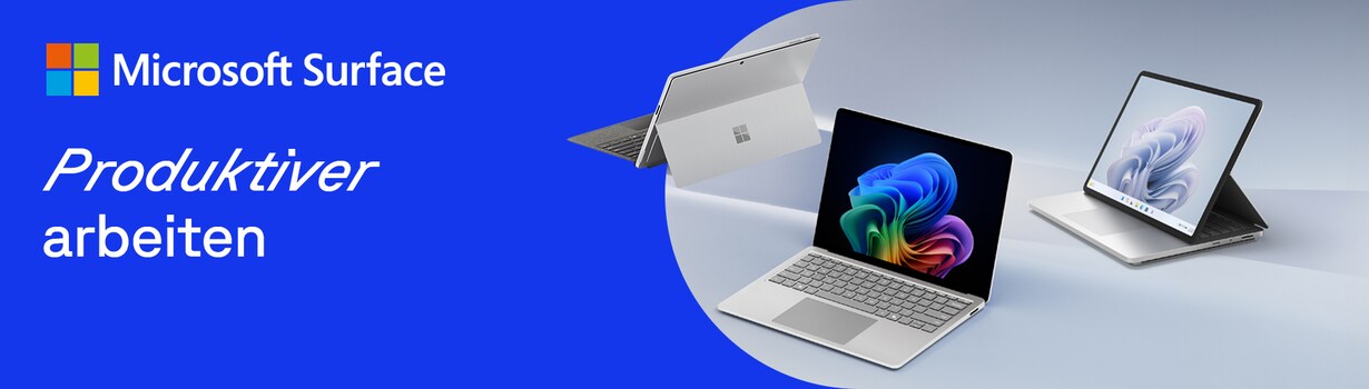 Jetzt beraten lassen zu Business-Lösungen mit Microsoft Surface