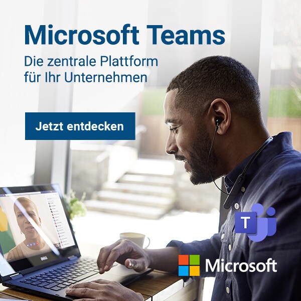 Hier mehr über Microsoft Teams erfahren