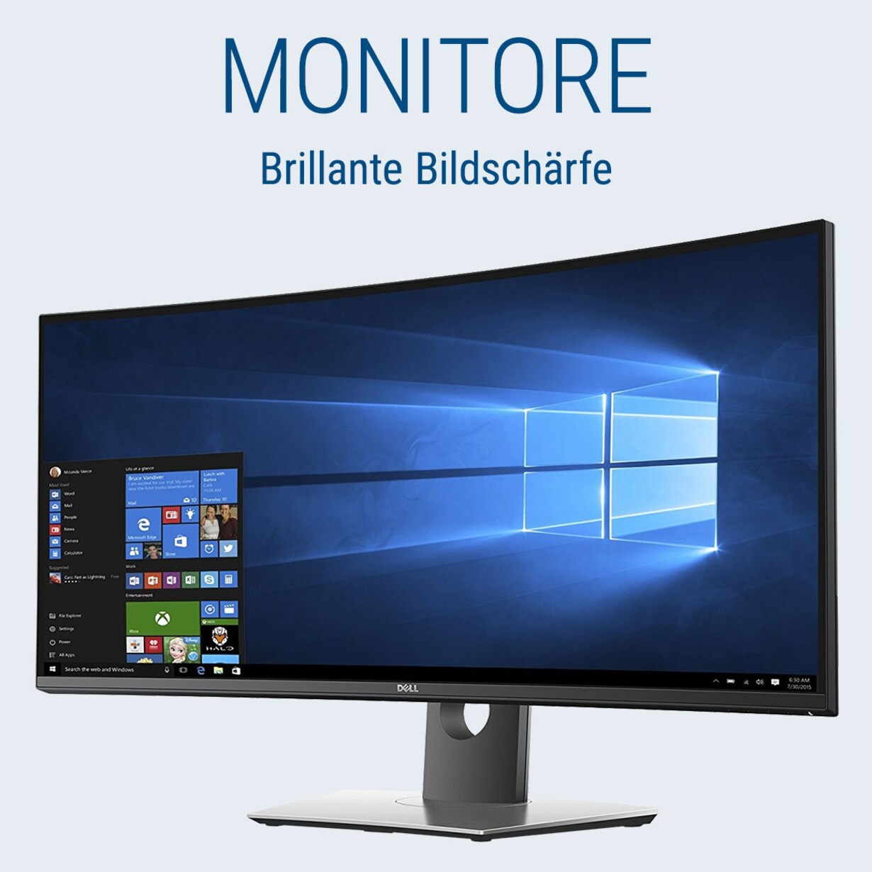 Zu den Monitoren bei Cyberport