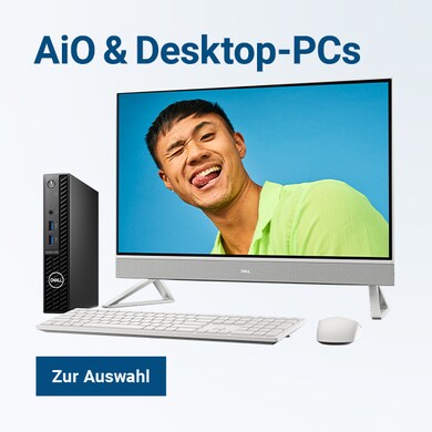 Zu den AiO- & Desktop-PCs von Dell