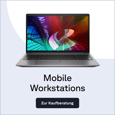 Zur Kaufberatung für mobile Workstations von HP