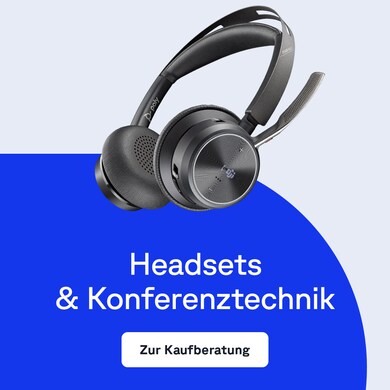 Zu Headsets & Konferenztechnik von Poly