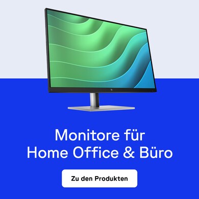 Zu den Monitoren für Home Office & Büro von HP