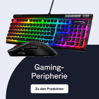 Zu den Gaming-Mäusen & -Tastaturen von HyperX