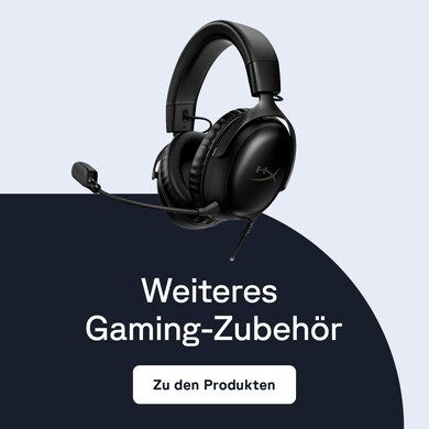 Zum weiteren Gaming-Zubehör von Hyper X & HP