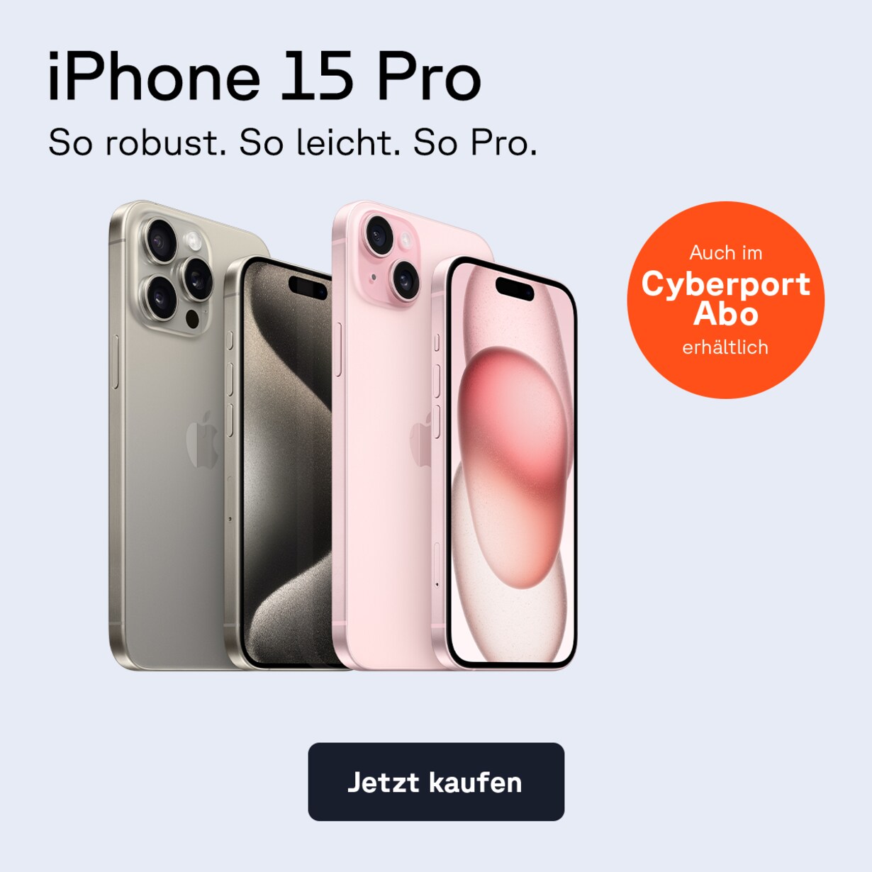 Zu dem Apple iPhone 15 Pro bei Cyberport