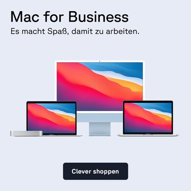 Jetzt Mac for Business entdecken