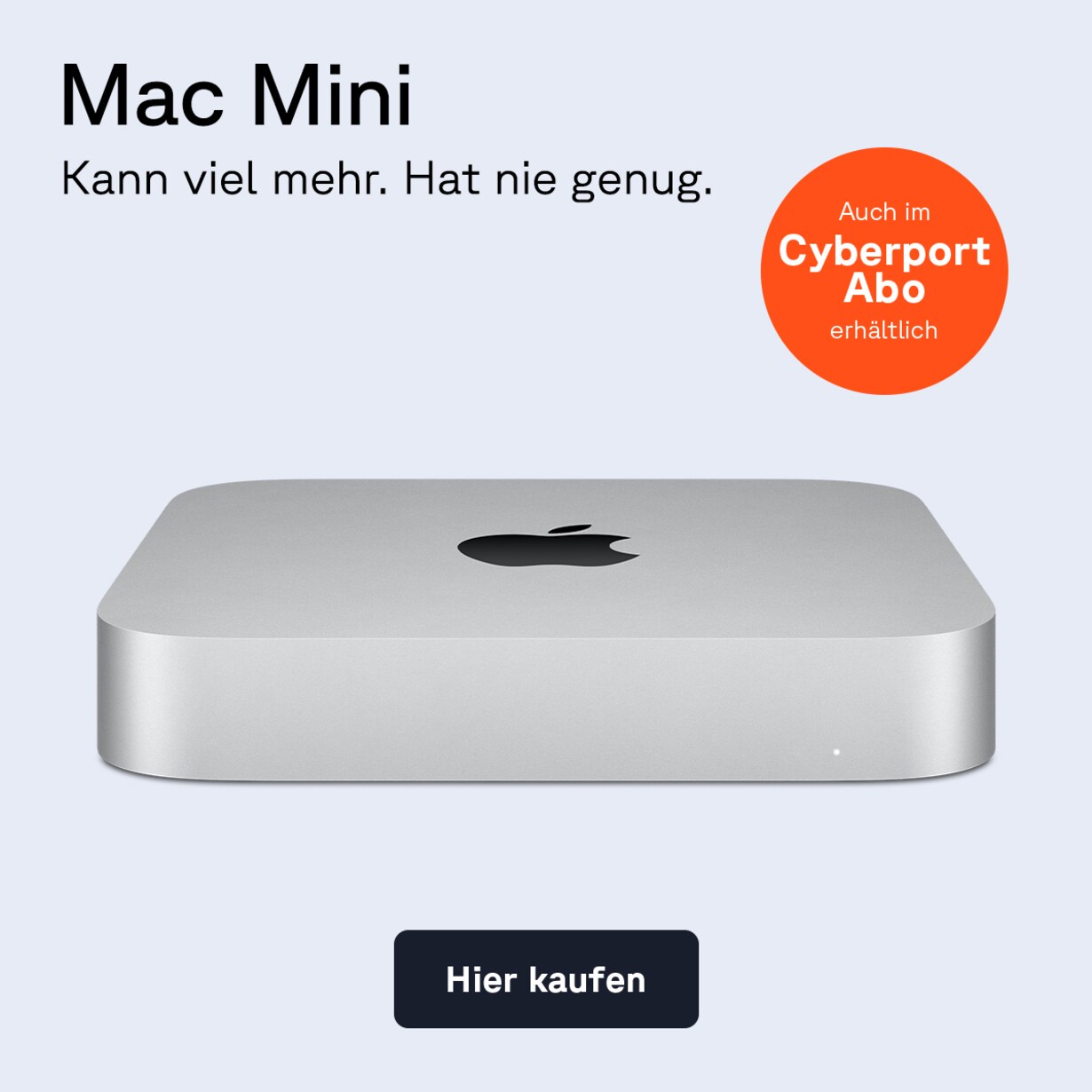 Zu dem Mac Mini bei Cyberport