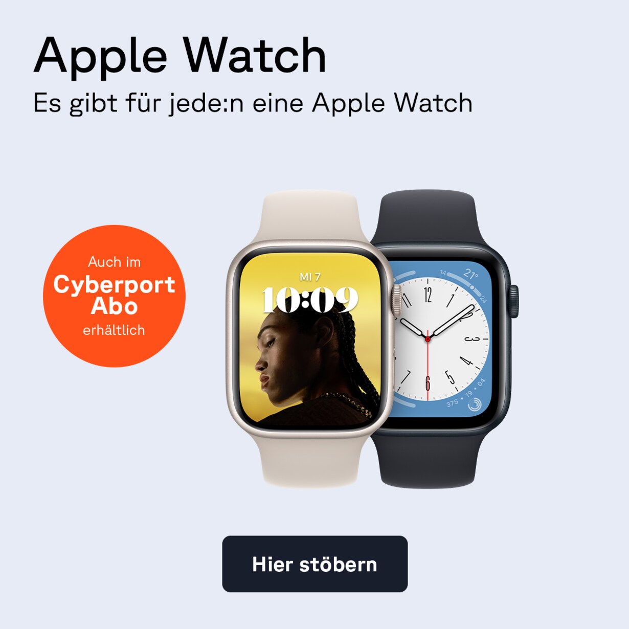 Zur Apple Watch bei Cyberport