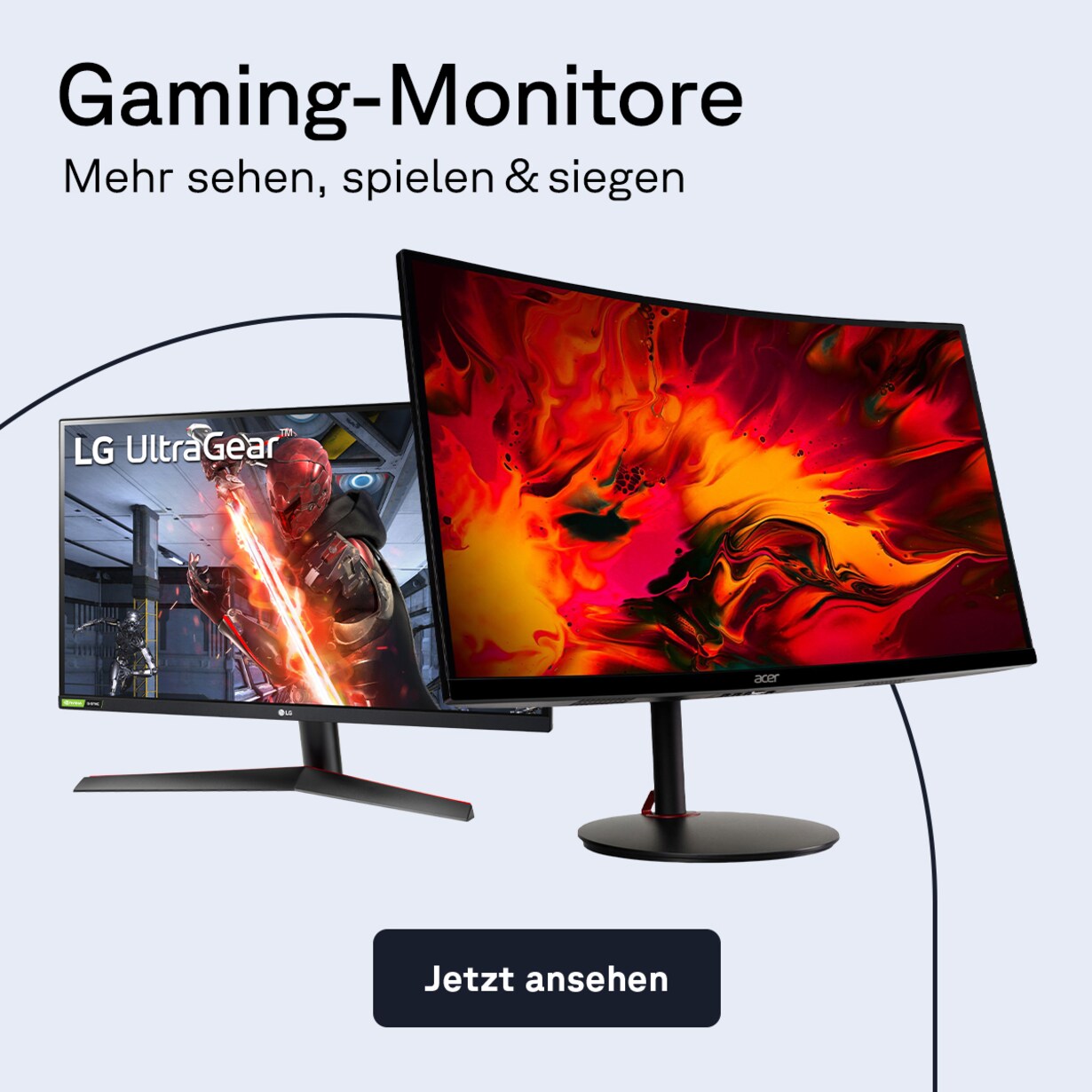 Zu den Monitore bei Cyberport