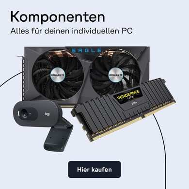 Kauf dir jetzt neue Komponenten für deinen PC