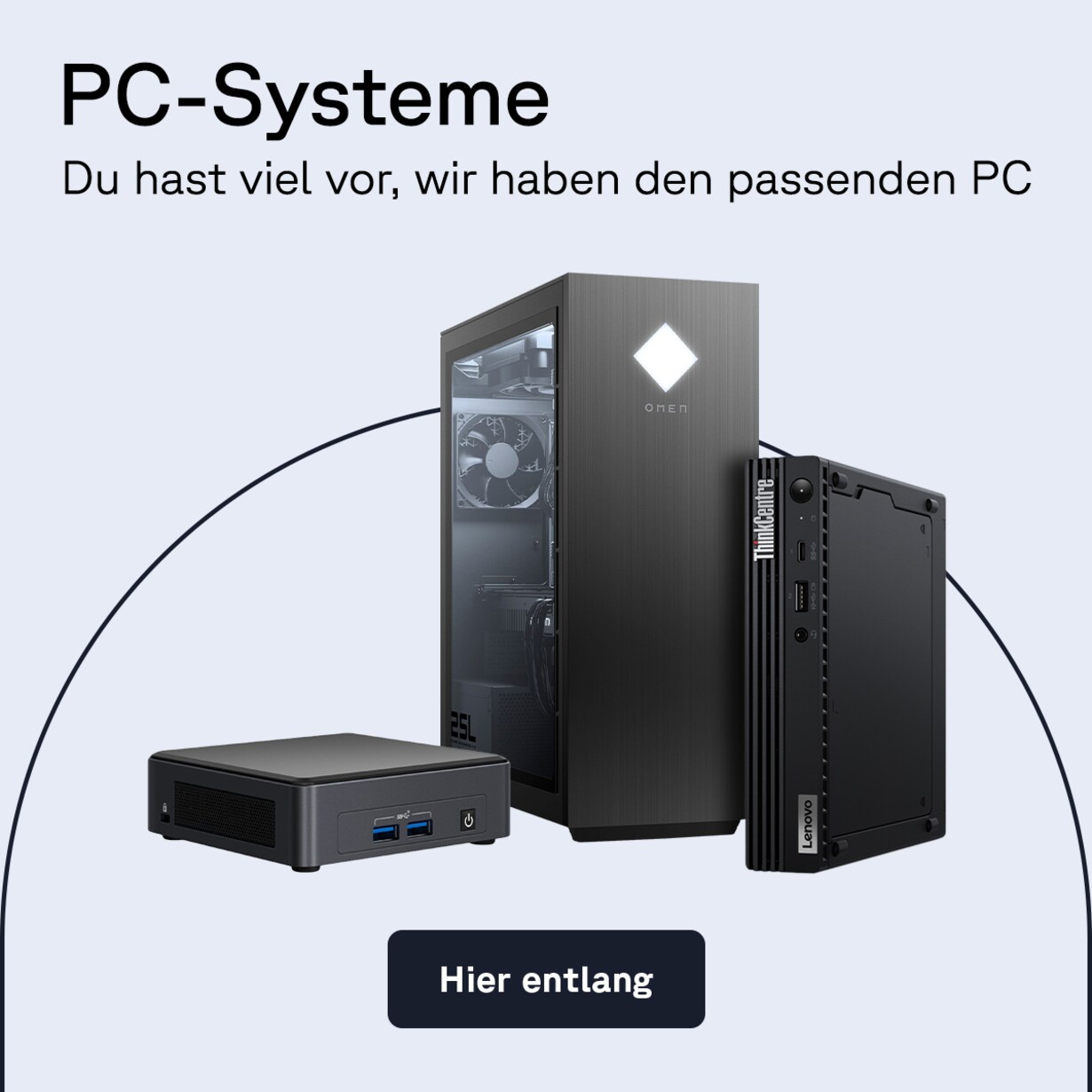 Zu den PC-Systemen bei Cyberport