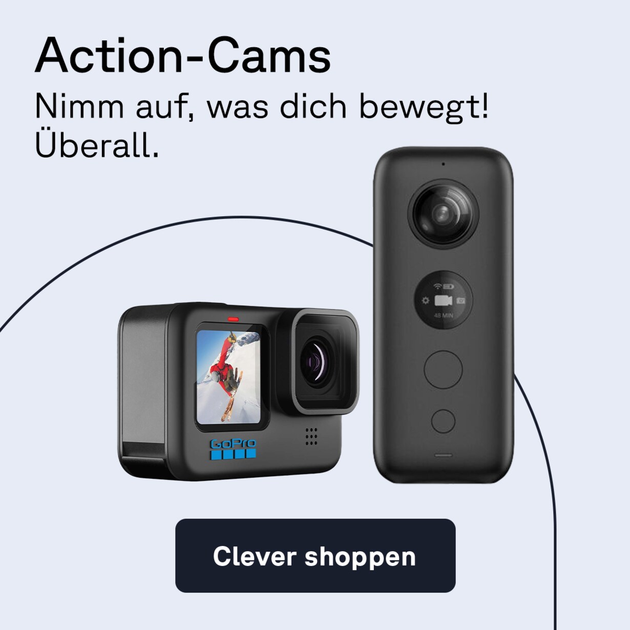 Zu den Action-Cams bei Cyberport