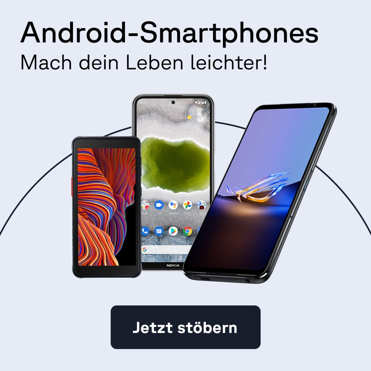 Zu den Android-Smartphones von Cyberport