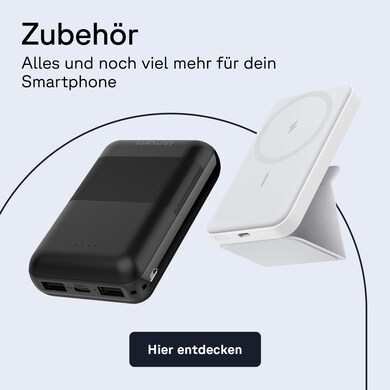 Deck dich mit Zubehör für dein Smartphone ein