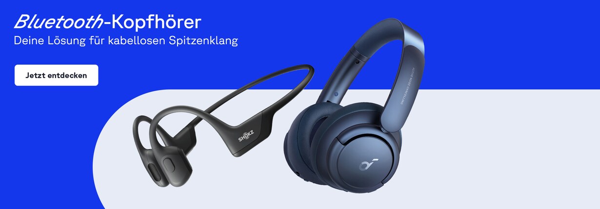 Kauf dir jetzt neue Bluetooth-Kopfhörer